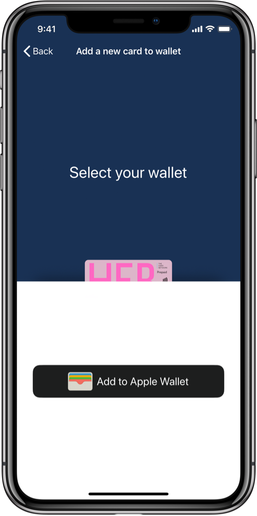 How to Add a Digital Card - Step 1