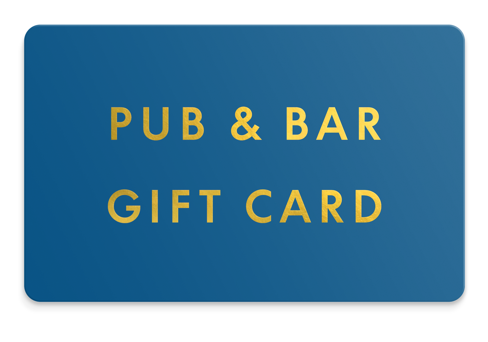 Pub & Bar Gift Card